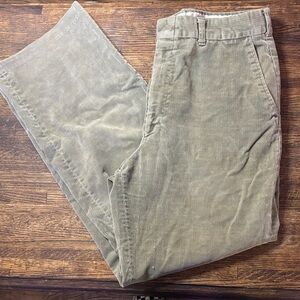 Men's Tan Corduroy Pants